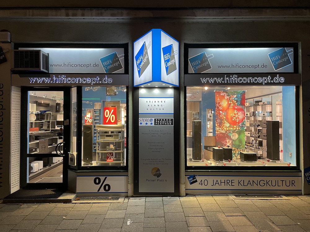 HiFi Concept - München Haidhausen - HiFi Concept Ladenfront HiFi Concept - München Haidhausen - HiFi Concept Ladenfront